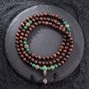 Red Tiger Eye Mala - Art Of Tibet