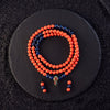 Rhodochrosite & Lapis Lazuli Love Wisdom Mala - Art Of Tibet