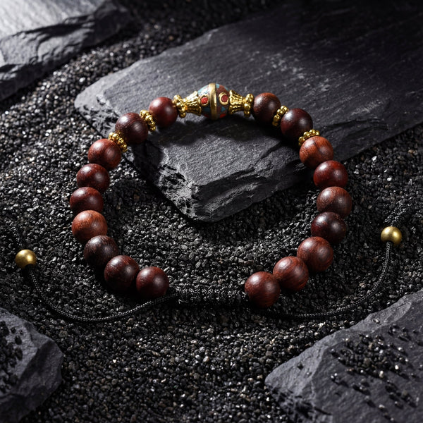 Rosewood Serenity Bracelet - Art Of Tibet