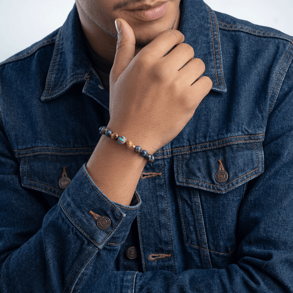 Ruby Zoisite Bracelet - Art Of Tibet