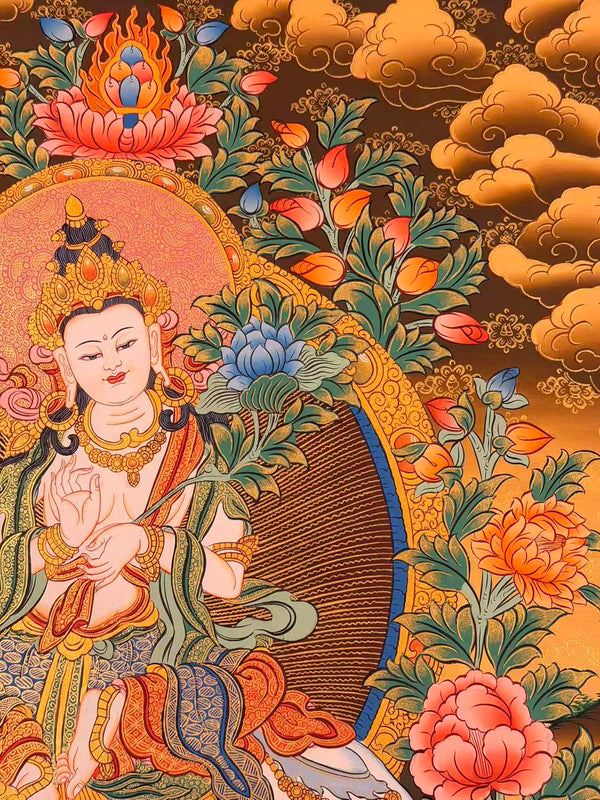 Samantabhadra Bodhisattva Thangka - Art Of Tibet