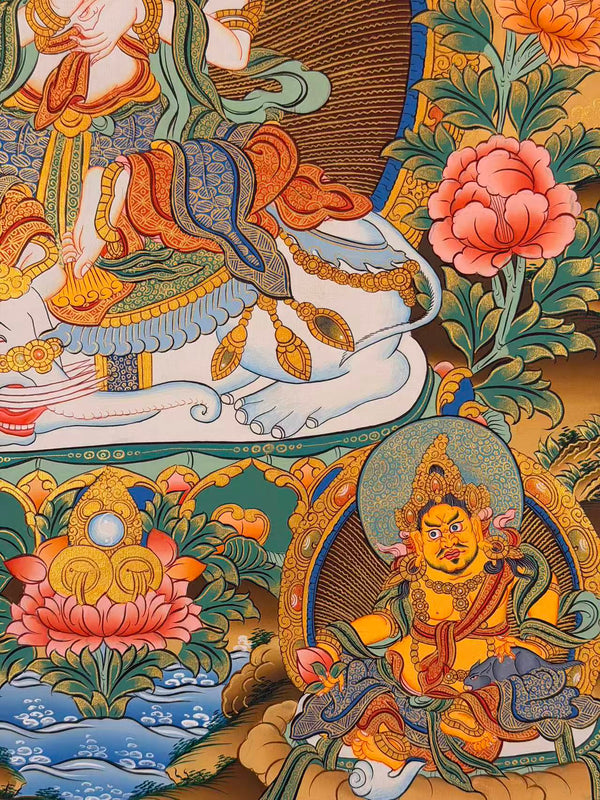 Samantabhadra Bodhisattva Thangka - Art Of Tibet