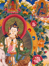 Samantabhadra Bodhisattva Thangka - Art Of Tibet