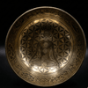 Seven Chakra with Flower of Life Carved Singing Bowl - Art Of Tibet