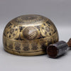 Seven Chakra Yogini Carved Singing Bowl - Art Of Tibet