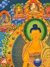 Shakyamuni Buddha Large Thangka - Art Of Tibet