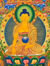 Shakyamuni Buddha Large Thangka - Art Of Tibet