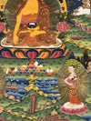 Shakyamuni Buddha Large Thangka - Art Of Tibet