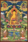 Shakyamuni Buddha Large Thangka - Art Of Tibet