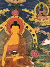 Shakyamuni Buddha Large Thangka - Art Of Tibet
