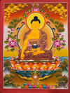 Shakyamuni Buddha Thangka - Art Of Tibet