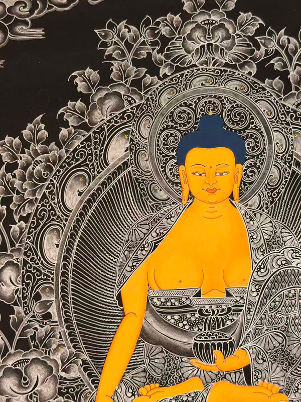 Shakyamuni Buddha Thangka - Art Of Tibet