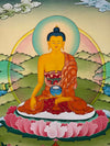 Shakyamuni Buddha Thangka - Art Of Tibet