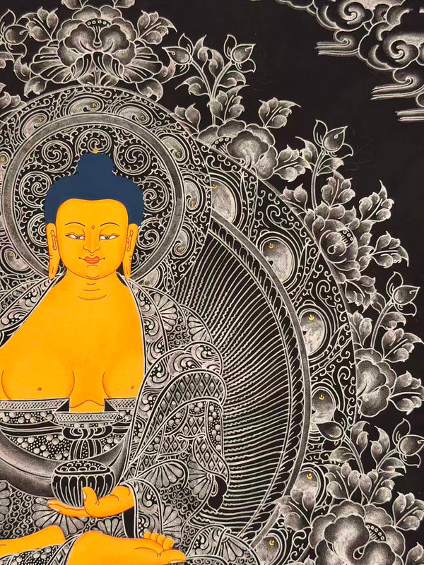 Shakyamuni Buddha Thangka - Art Of Tibet