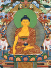 Shakyamuni Buddha Thangka - Art Of Tibet