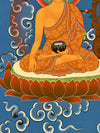 Shakyamuni Buddha Thangka - Art Of Tibet