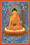 Shakyamuni Buddha Thangka - Art Of Tibet
