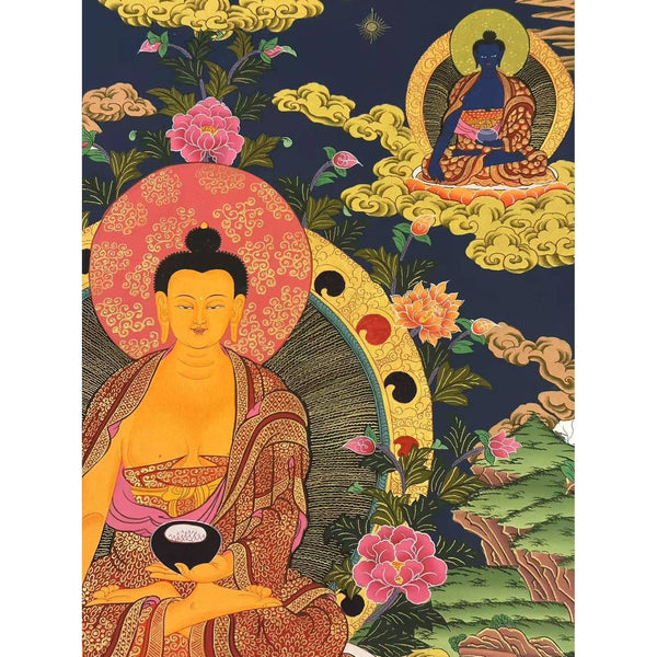 Shakyamuni Buddha Thangka - Art Of Tibet