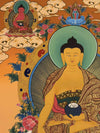 Shakyamuni Buddha Thangka - Art Of Tibet