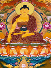 Shakyamuni Buddha Thangka - Art Of Tibet