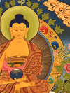 Shakyamuni Buddha Thangka - Art Of Tibet