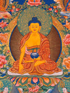 Shakyamuni Buddha Thangka - Art Of Tibet