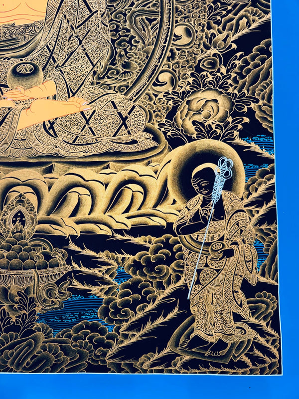 Shakyamuni Buddha Thangka - Art Of Tibet