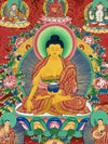 Shakyamuni Buddha Thangka - Art Of Tibet