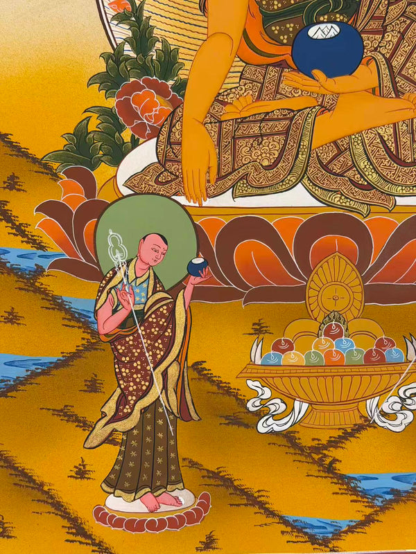 Shakyamuni Buddha Thangka - Art Of Tibet