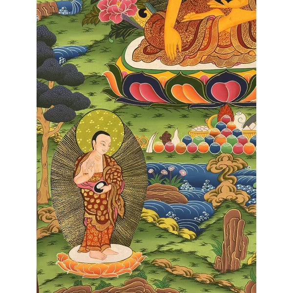 Shakyamuni Buddha Thangka - Art Of Tibet