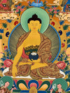 Shakyamuni Buddha Thangka - Art Of Tibet