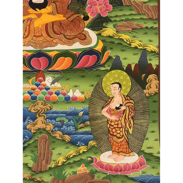Shakyamuni Buddha Thangka - Art Of Tibet