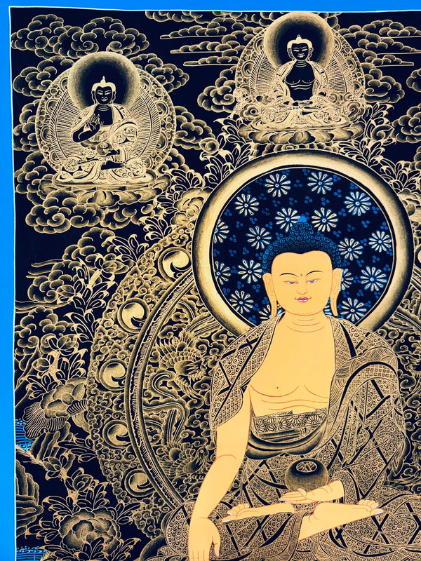 Shakyamuni Buddha Thangka - Art Of Tibet