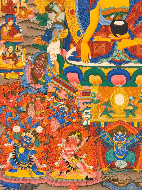 Shakyamuni Buddha Thangka - Art Of Tibet