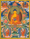 Shakyamuni Buddha Thangka - Art Of Tibet
