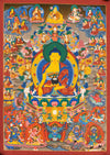 Shakyamuni Buddha Thangka - Art Of Tibet