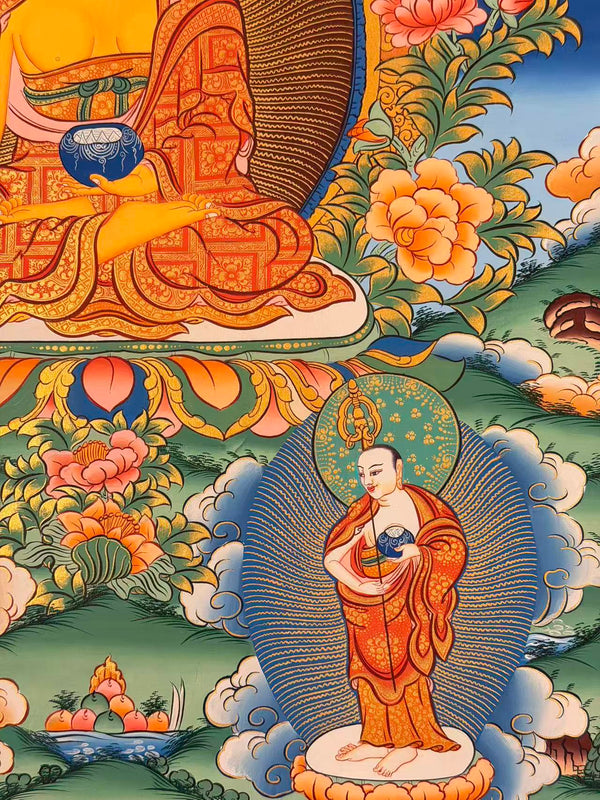 Shakyamuni Buddha Thangka - Art Of Tibet