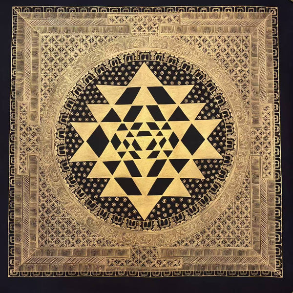 Shree Yantra Mandala Thangka - Art Of Tibet