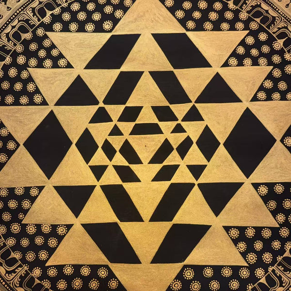 Shree Yantra Mandala Thangka - Art Of Tibet