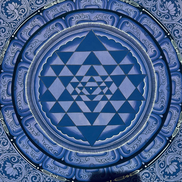 Shree Yantra Mandala Thangka - Art Of Tibet