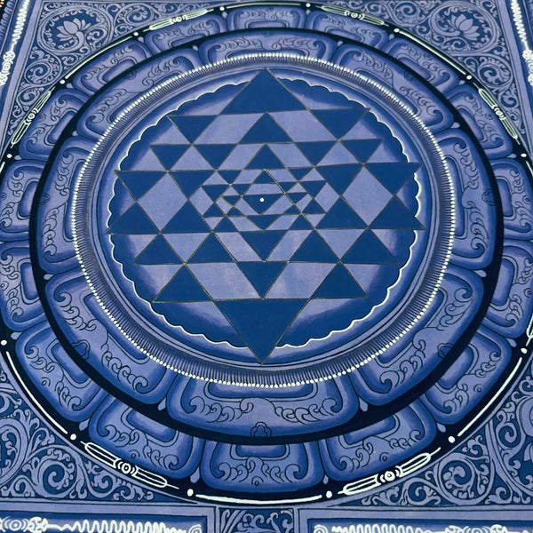 Shree Yantra Mandala Thangka - Art Of Tibet
