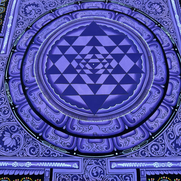Shree Yantra Mandala Thangka - Art Of Tibet