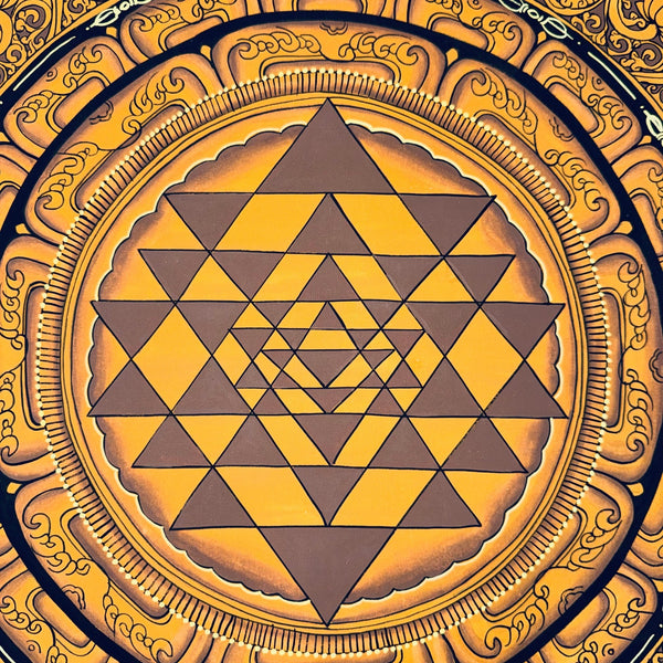 Shree Yantra Mandala Thangka - Art Of Tibet