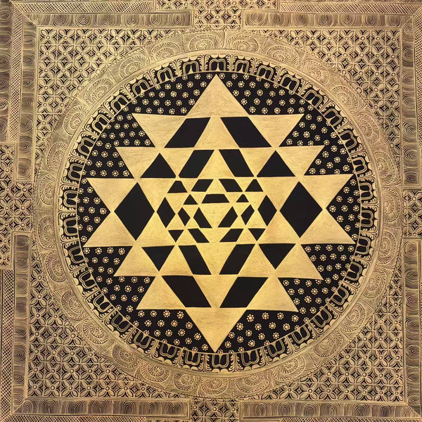 Shree Yantra Mandala Thangka - Art Of Tibet