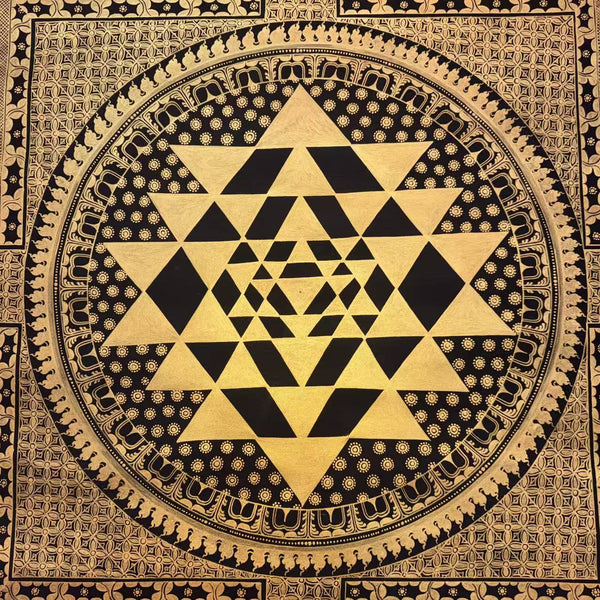 Shree Yantra Mandala Thangka - Art Of Tibet