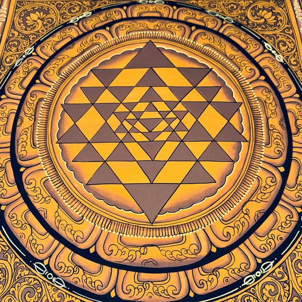 Shree Yantra Mandala Thangka - Art Of Tibet
