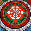 Shree Yantra Mandala Thangka - Art Of Tibet
