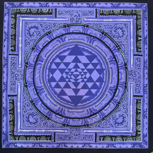 Shree Yantra Mandala Thangka - Art Of Tibet