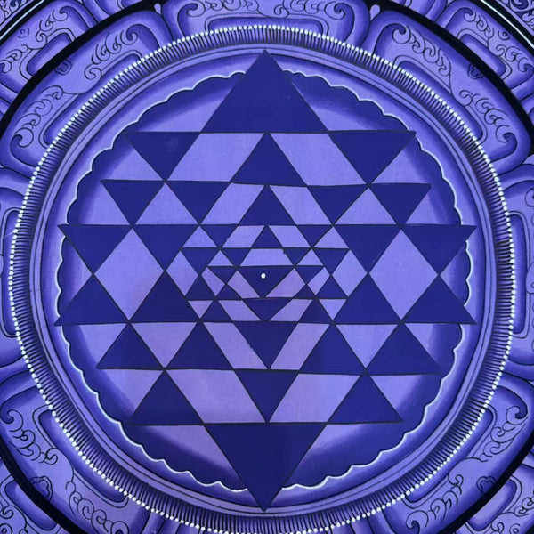 Shree Yantra Mandala Thangka - Art Of Tibet