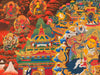 Singha Jambhala Large Tibetan Thangka - Art Of Tibet
